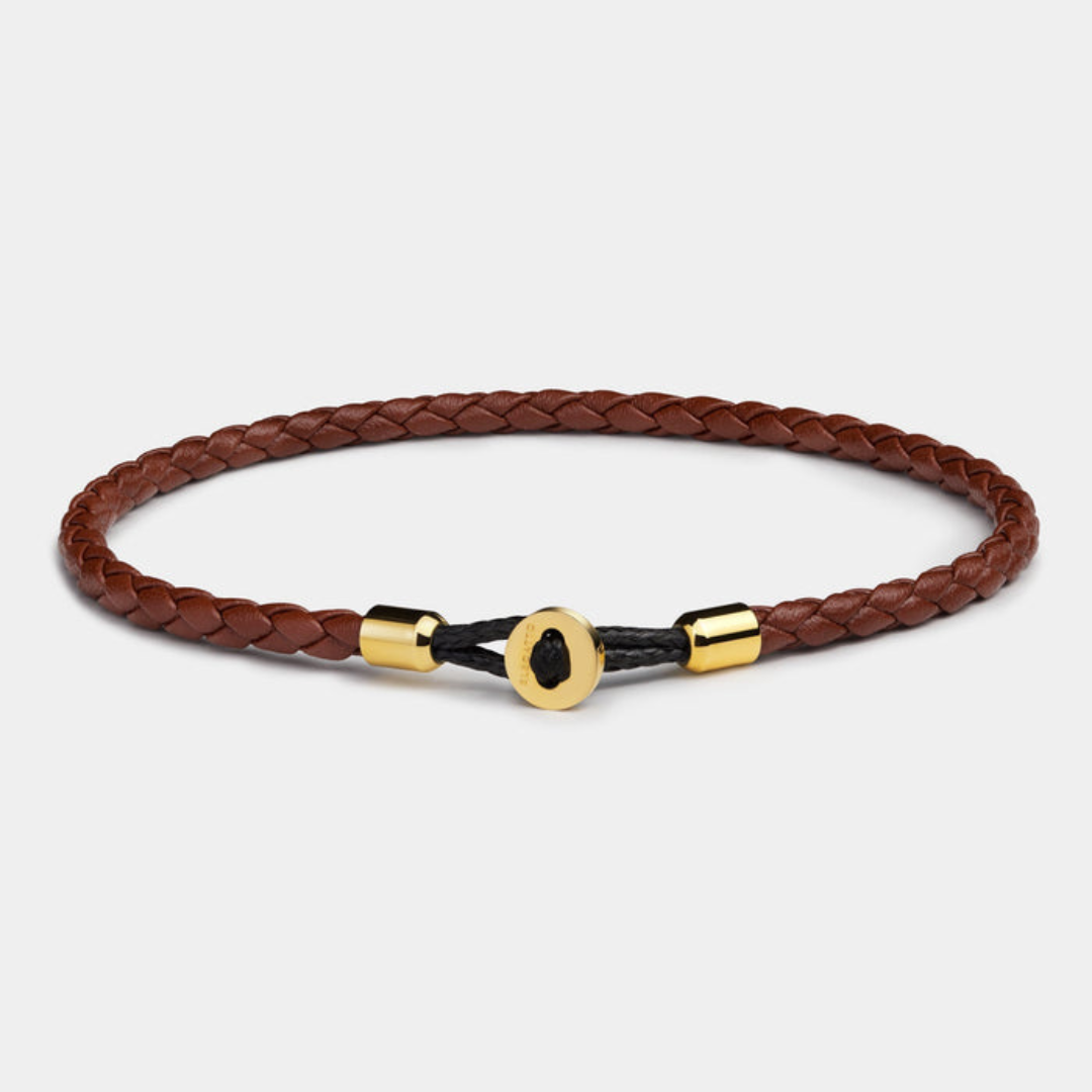 Pulseira Uno de Couro Olivetti®