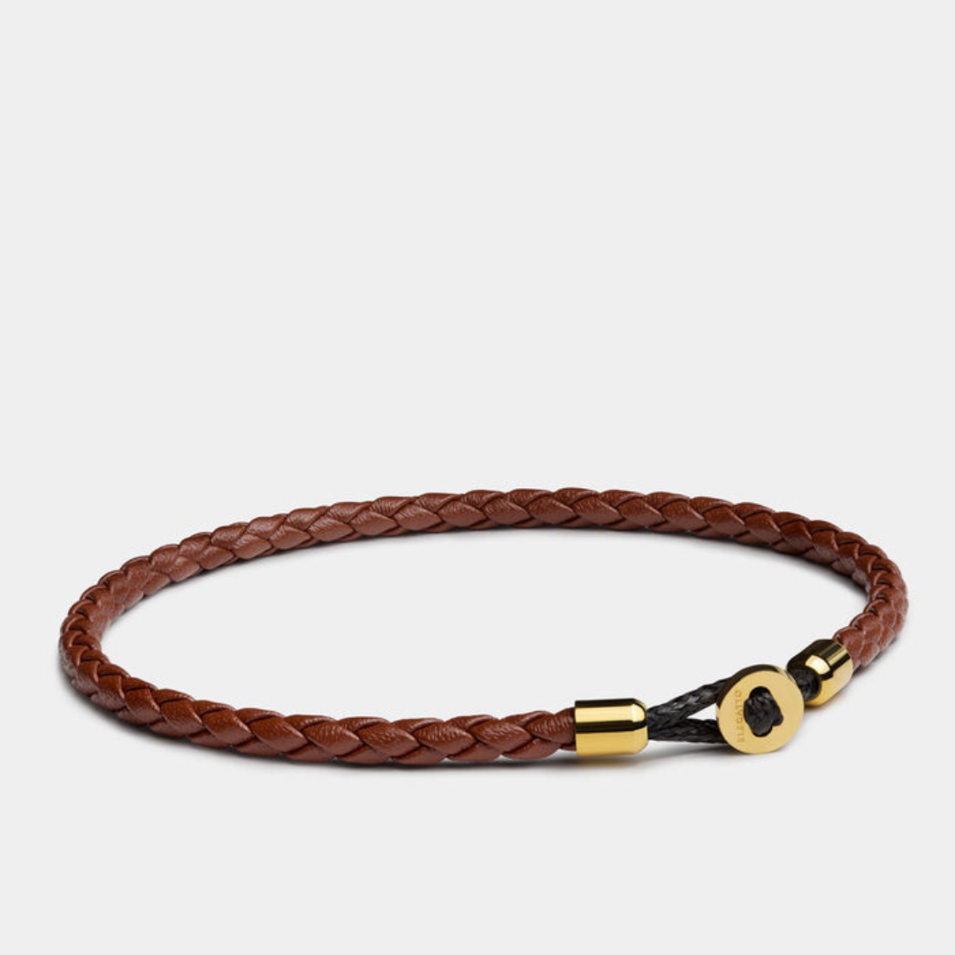 Pulseira Uno de Couro Olivetti®