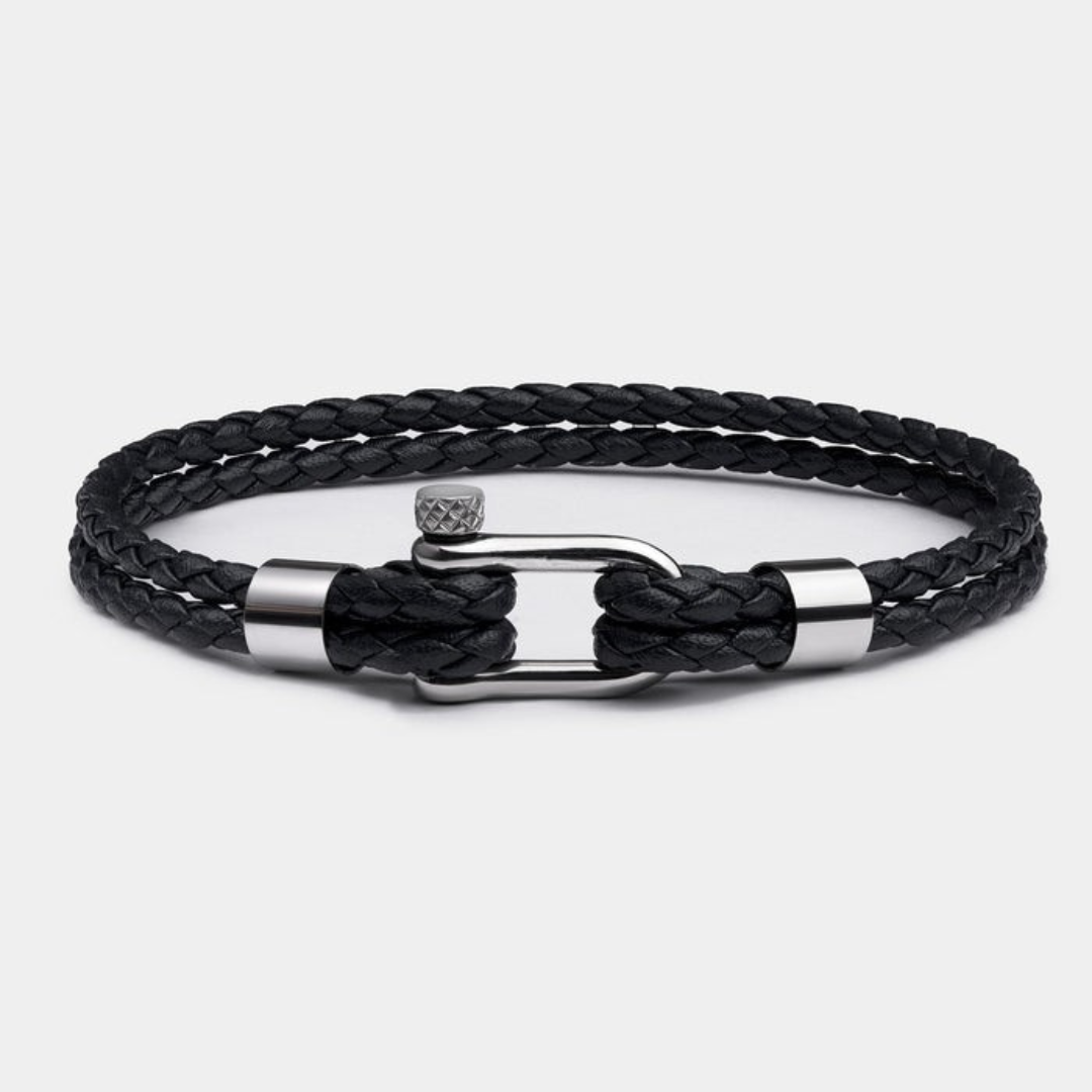 Pulseira Helix de Couro Olivetti®