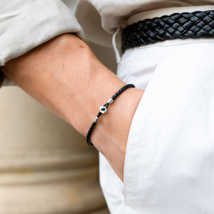 Pulseira Uno de Couro Olivetti®